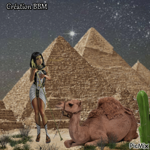 Egypte par BBM - GIF animé gratuit