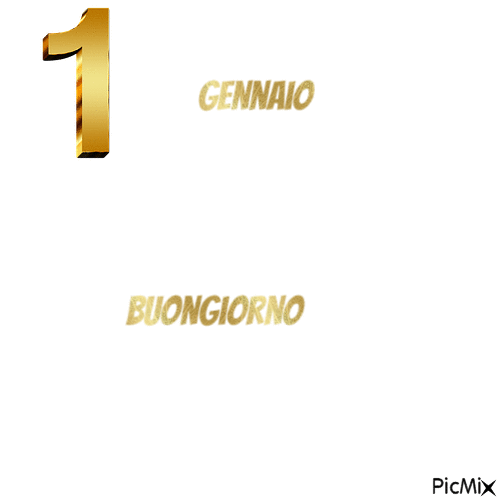 Buongiorno - Бесплатный анимированный гифка