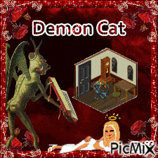 Demon Cat 2.00 Tree - Ilmainen animoitu GIF