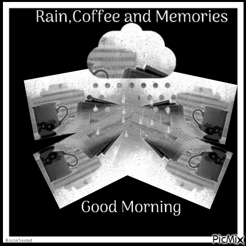 Rain,Coffee and Memories - Бесплатный анимированный гифка