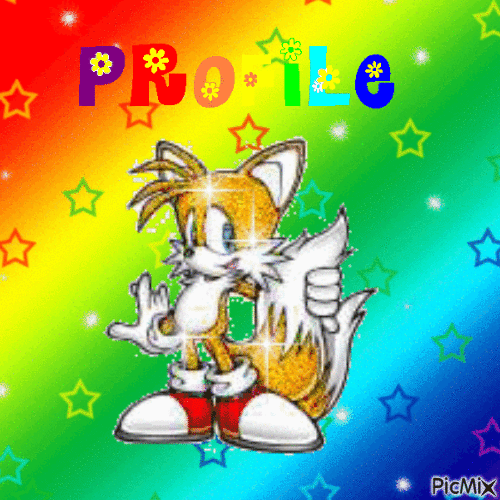 Rainbow Tails yipee!! - Bezmaksas animēts GIF