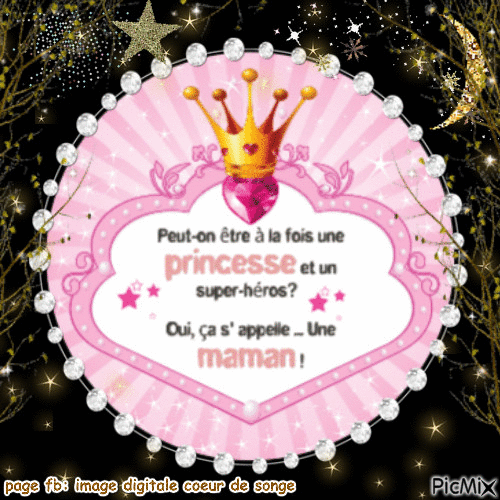 princesse maman - 無料のアニメーション GIF