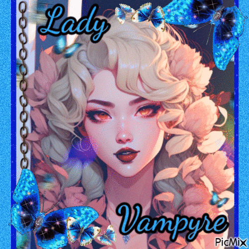 Lady Vampyre - Besplatni animirani GIF