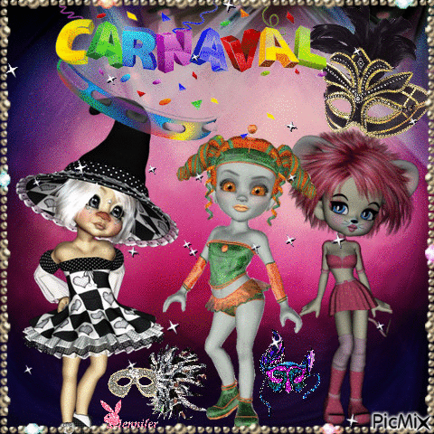 carnaval - GIF animado grátis