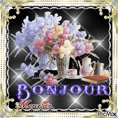 bonjour! - Безплатен анимиран GIF