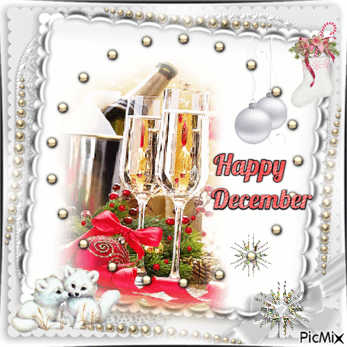 Happy December - Δωρεάν κινούμενο GIF