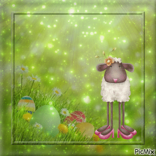 mouton de Paques - 無料のアニメーション GIF