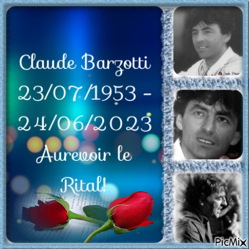 Claude Barzotti. - PNG gratuit