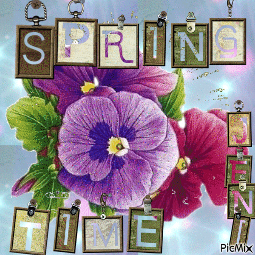 Spring time - Бесплатный анимированный гифка