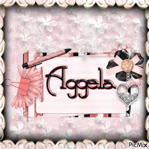Name. Aggelia - GIF animado grátis