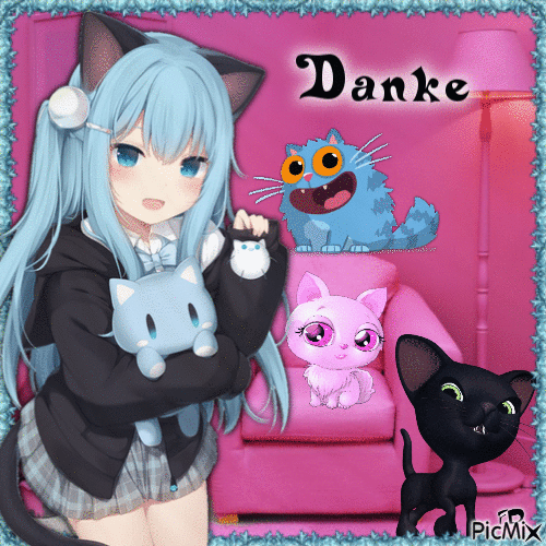 Danke - Darmowy animowany GIF