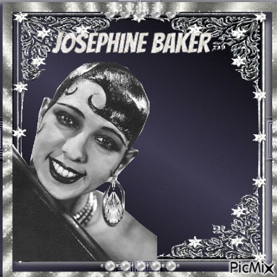 josephine baker - Бесплатный анимированный гифка