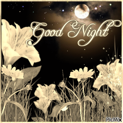 Good night - Безплатен анимиран GIF