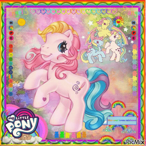 Mon Petit Pony - GIF animé gratuit