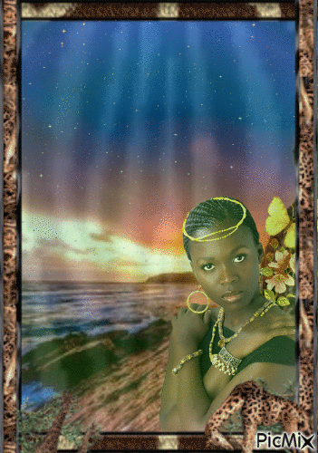 Sunset in Africa - Ingyenes animált GIF