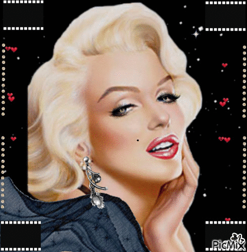 Concours " Marilyn Monroe" - Gratis geanimeerde GIF