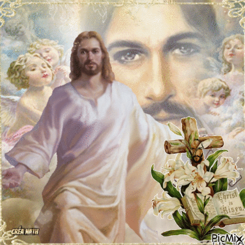 Jésus 🙏..concours - Ingyenes animált GIF