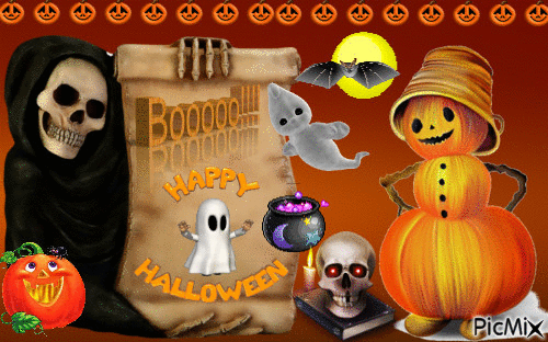 Happy Halloween ! - Free animated GIF