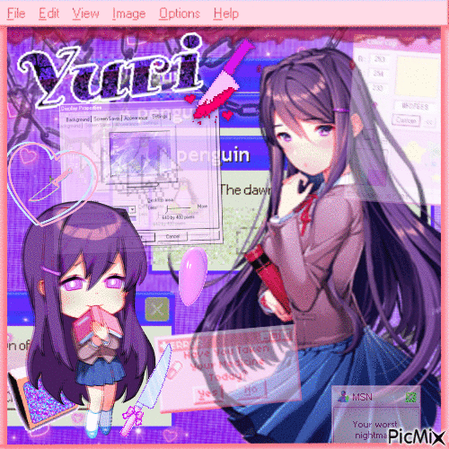 Yuri - Zdarma animovaný GIF