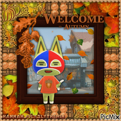 ((Stinky - Welcome to Autumn)) - Gratis animeret GIF