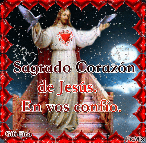 Corazón De Jesús - Бесплатный анимированный гифка