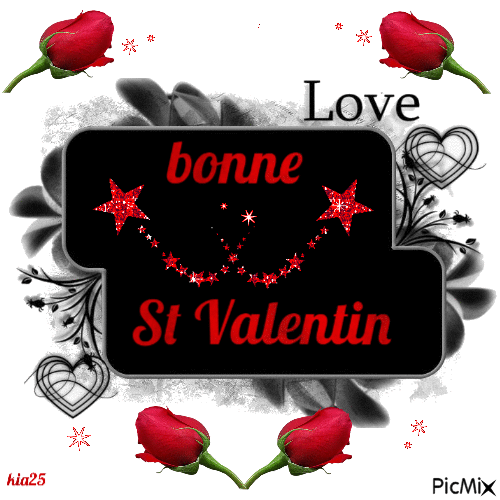 St Valentin - Бесплатный анимированный гифка