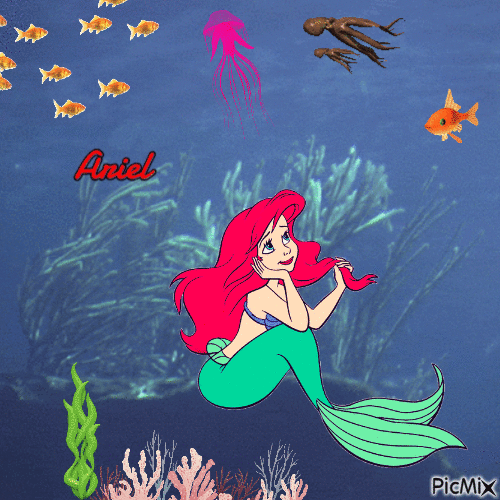 Ariel - Nemokamas animacinis gif