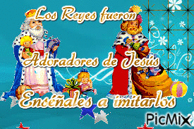 Reyes Magos - Gratis animerad GIF