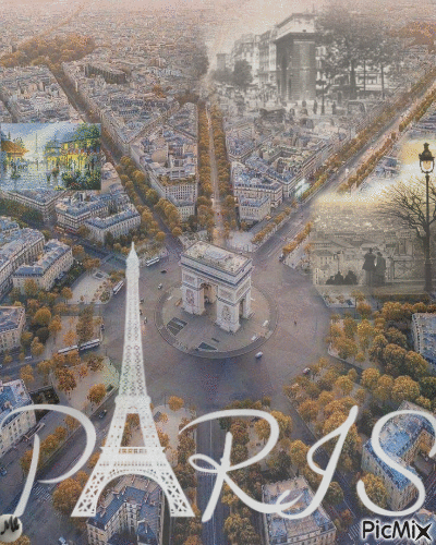 Esquinas parisinas - Free animated GIF