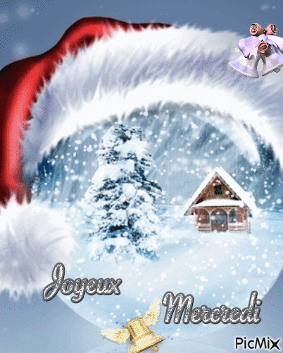 Joyeux Mercredi 4 Décembre - Δωρεάν κινούμενο GIF