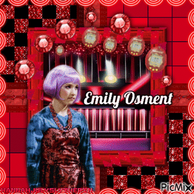 ♠Emily Osment as Lola in Red♠ - Бесплатный анимированный гифка