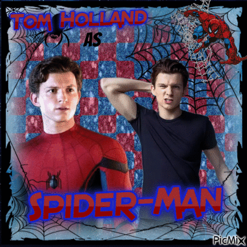 Tom Holland AS Spider-Man - Δωρεάν κινούμενο GIF