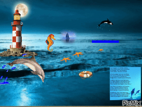 la mer - Безплатен анимиран GIF