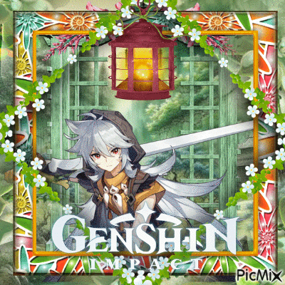Genshin Impact - GIF animado grátis