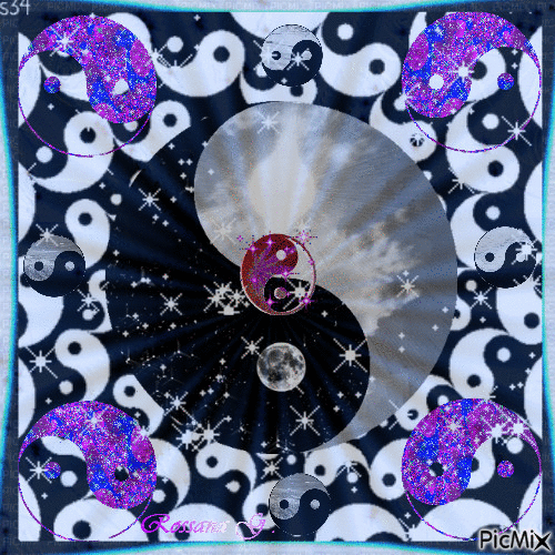 Yin Yang - Darmowy animowany GIF