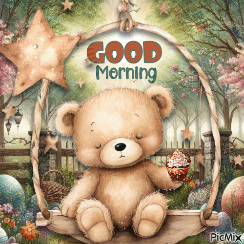 Greeting Good Morning - Бесплатни анимирани ГИФ