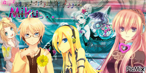Vocaloid!! - Free animated GIF