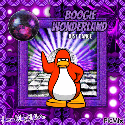 [[♠Boogie Wonderland with Club Penguin♠]] - Darmowy animowany GIF