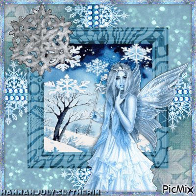 {Winter Fairy} - GIF เคลื่อนไหวฟรี