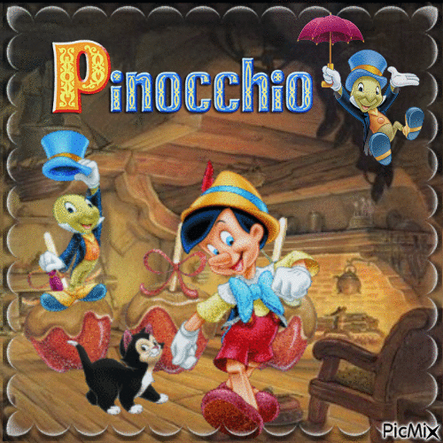 Pinocchio - Ingyenes animált GIF