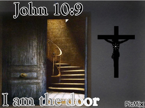 Jesus Is the Door - Darmowy animowany GIF