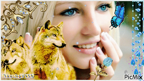 Eliana Angel Wolf - Δωρεάν κινούμενο GIF