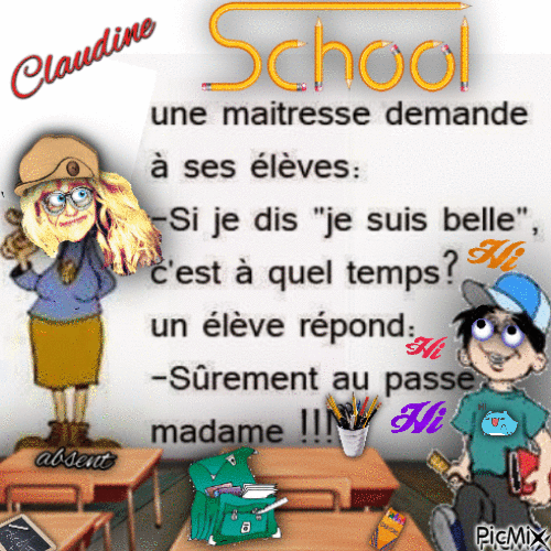 Le Présent! Le Passé! - Bezmaksas animēts GIF