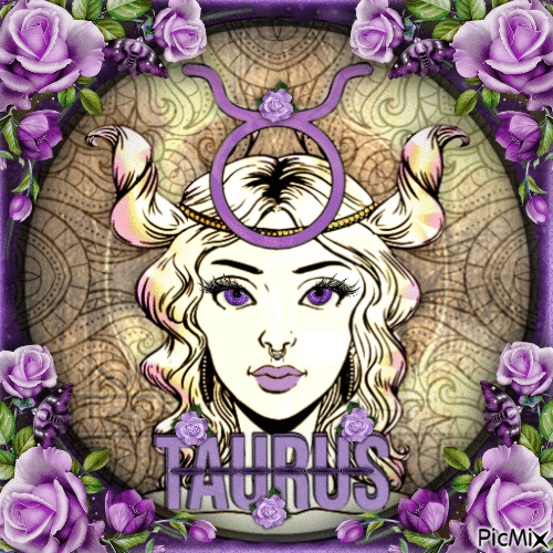 Your Star Sign-Taurus-RM-03-14-23 - Gratis animerad GIF