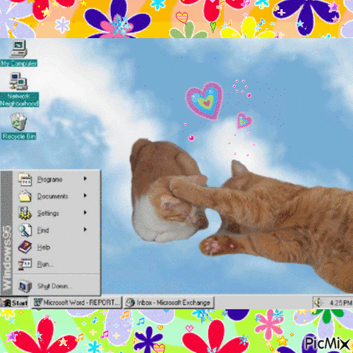 Sweet Kitties - Gratis animeret GIF