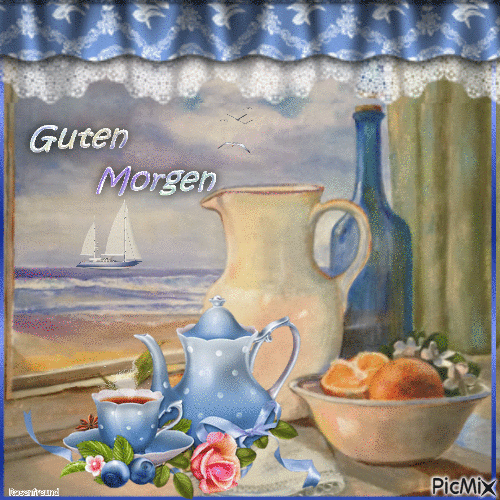 Guten Morgen - Zdarma animovaný GIF