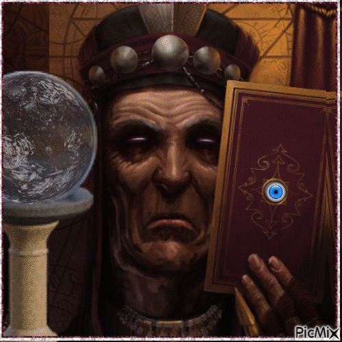 FORTUNE TELLER - Free animated GIF