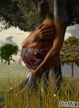 Madre Tierra - GIF animado grátis