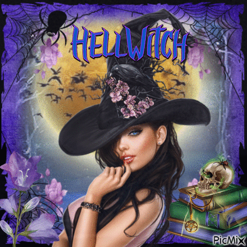 ☆☆ PORTRAIT OF A WITCH☆☆ - GIF animate gratis