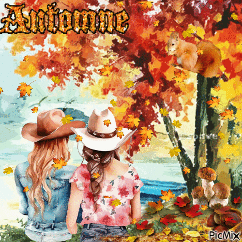 Autumn. - GIF animado grátis